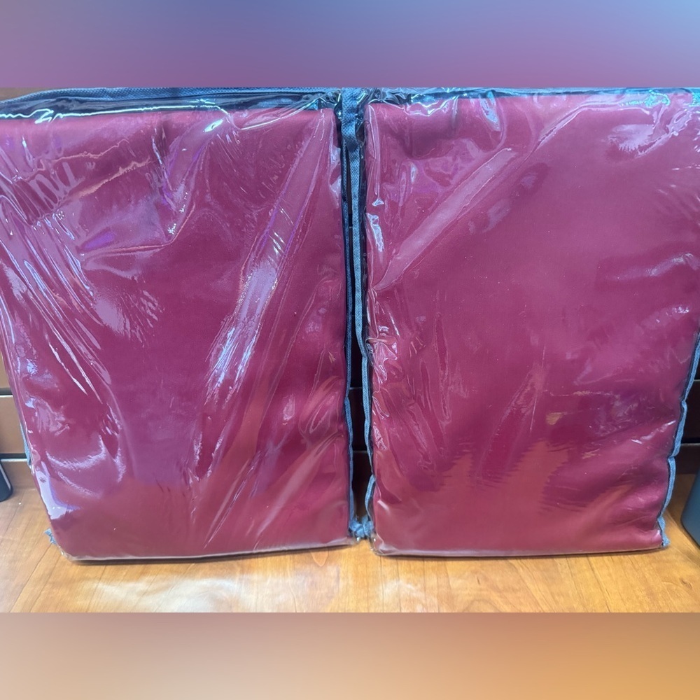 H.VERSAILTEX Luxurious Red Curtain Panels - Picture 5 of 5
